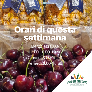 Scopri di più sull'articolo Orari di questa settimana